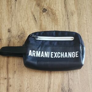 Armani Exchange Black Belt Bag
